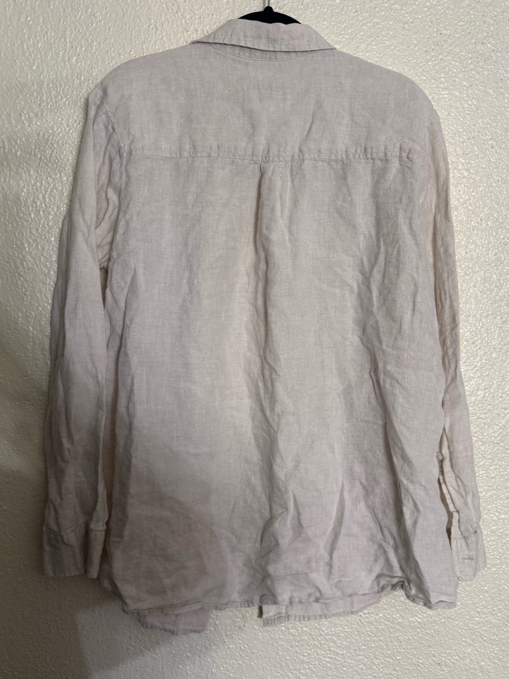Gap 100% Linen Oversized Shirt size Large Color
Flax beige - Picture 7 of 11